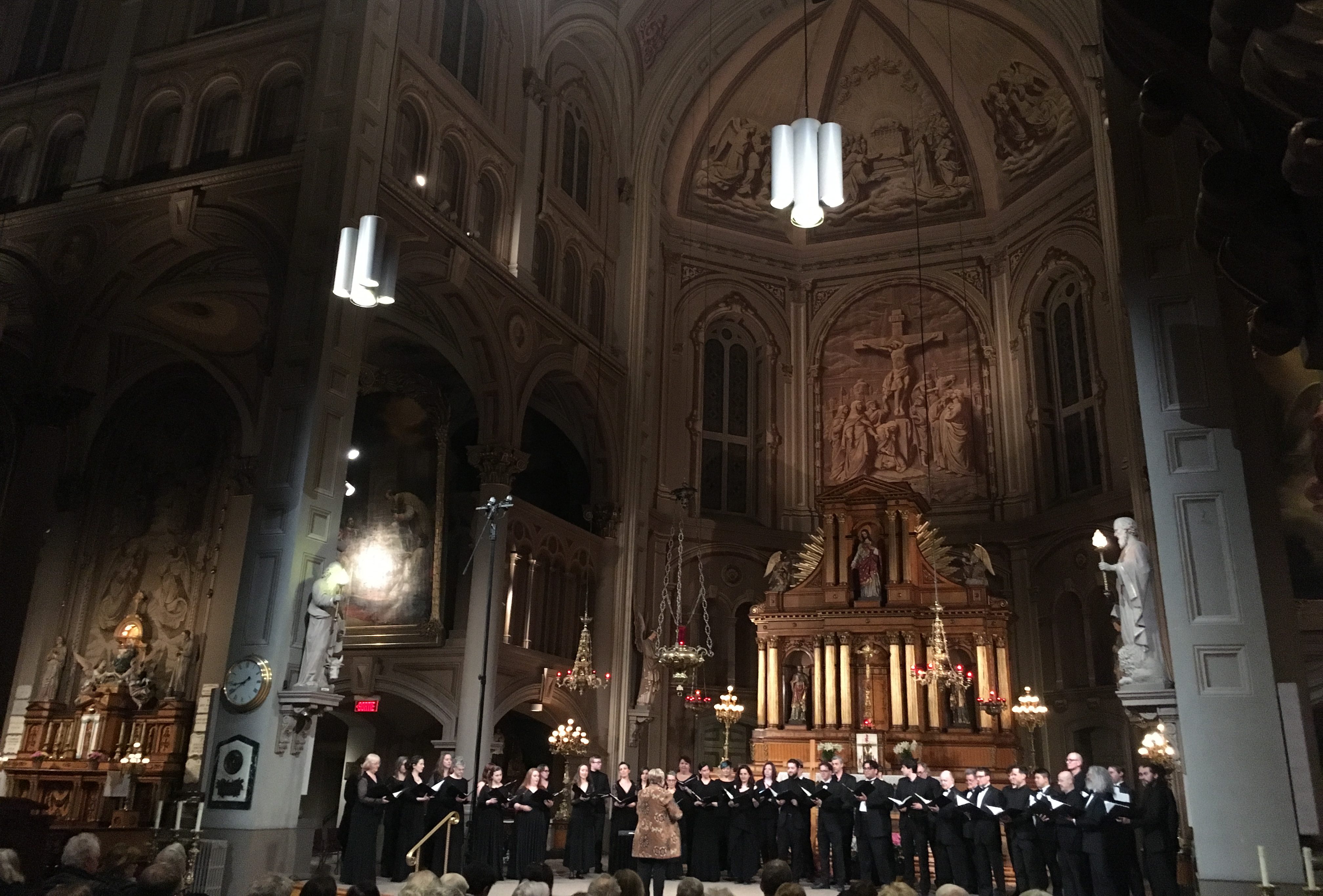 Montreal's L'eglise des Gese in a magnificent Concert with SMAM