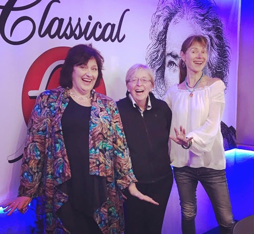 Lydia Adams and Catherine Wyn-Rogers visit “Classical Mornings” with Jean (and Mike)