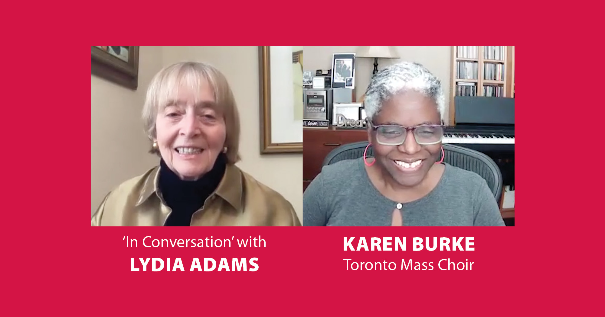 Lydia Adams talks with Karen Burke