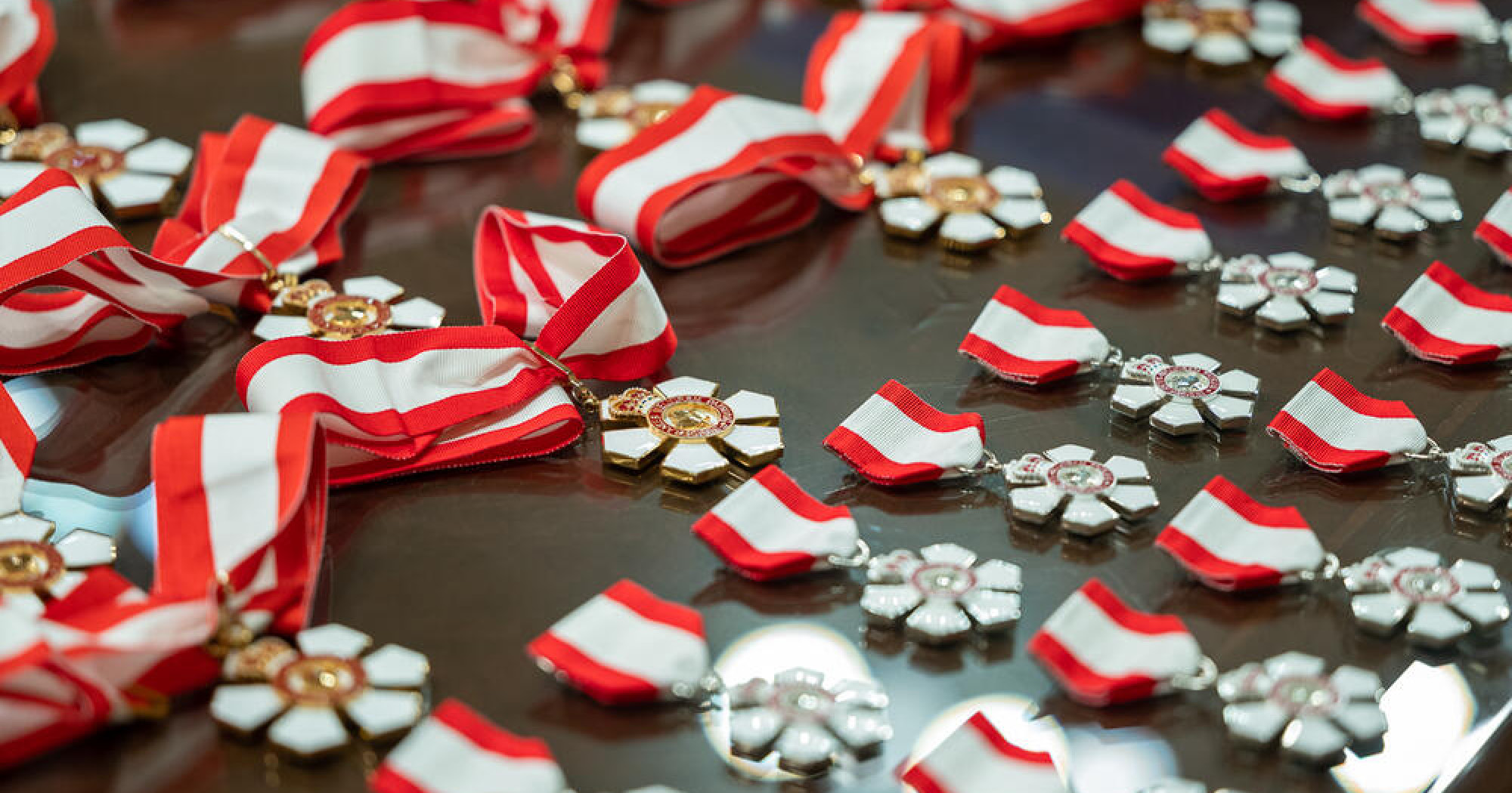 Order of Canada medals (photo: MCpl Anis Assari, Rideau Hall)