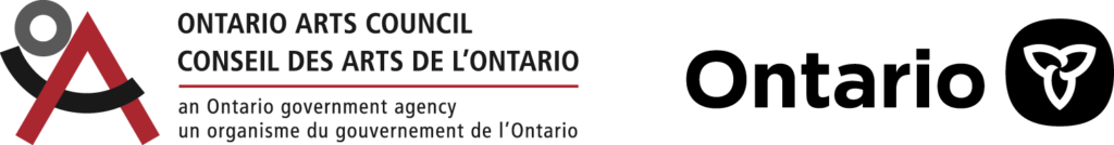 Ontario Arts Council and Government of Ontario logos