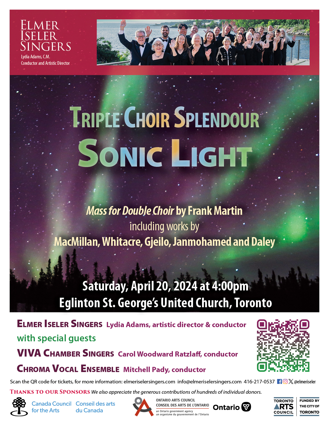 Triple Choir Splendour: Sonic Light 2024