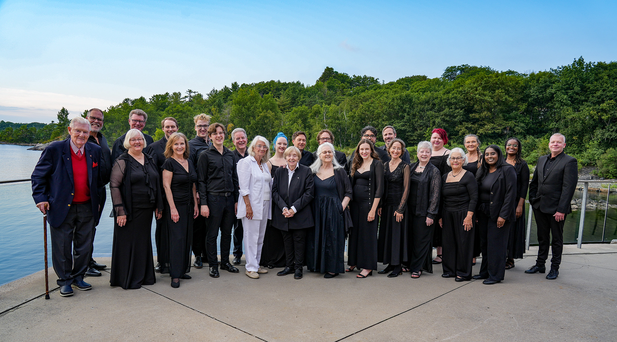 Elmer Iseler Singers, Parry Sound 2025 (photo: Jeffrey Saffer)