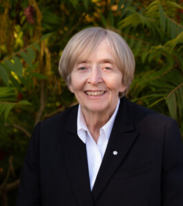 Lydia Adams with Order of Canada pin. photo: August, 2024 by Mark Rash
