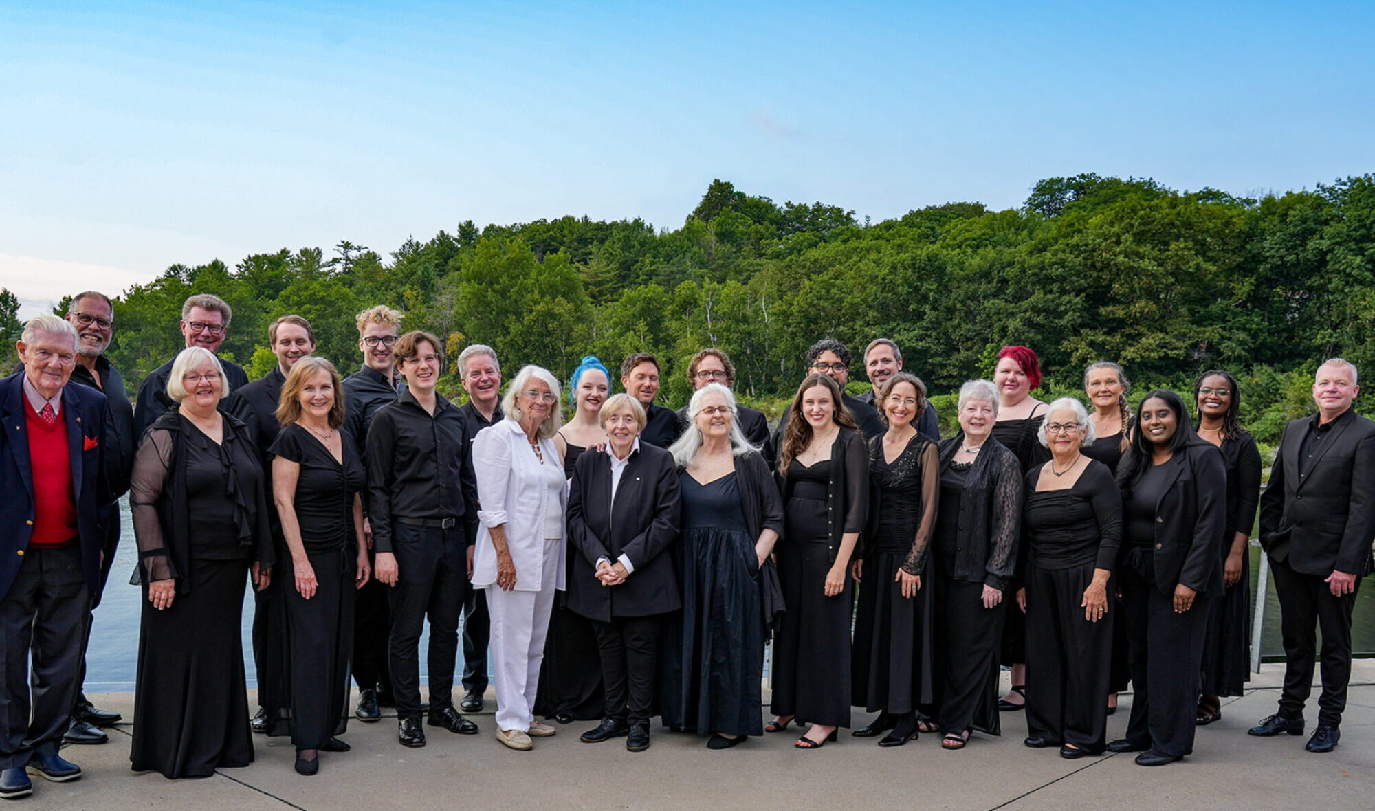 Elmer Iseler Singers, Parry Sound 2025 (photo: Jeffrey Saffer)